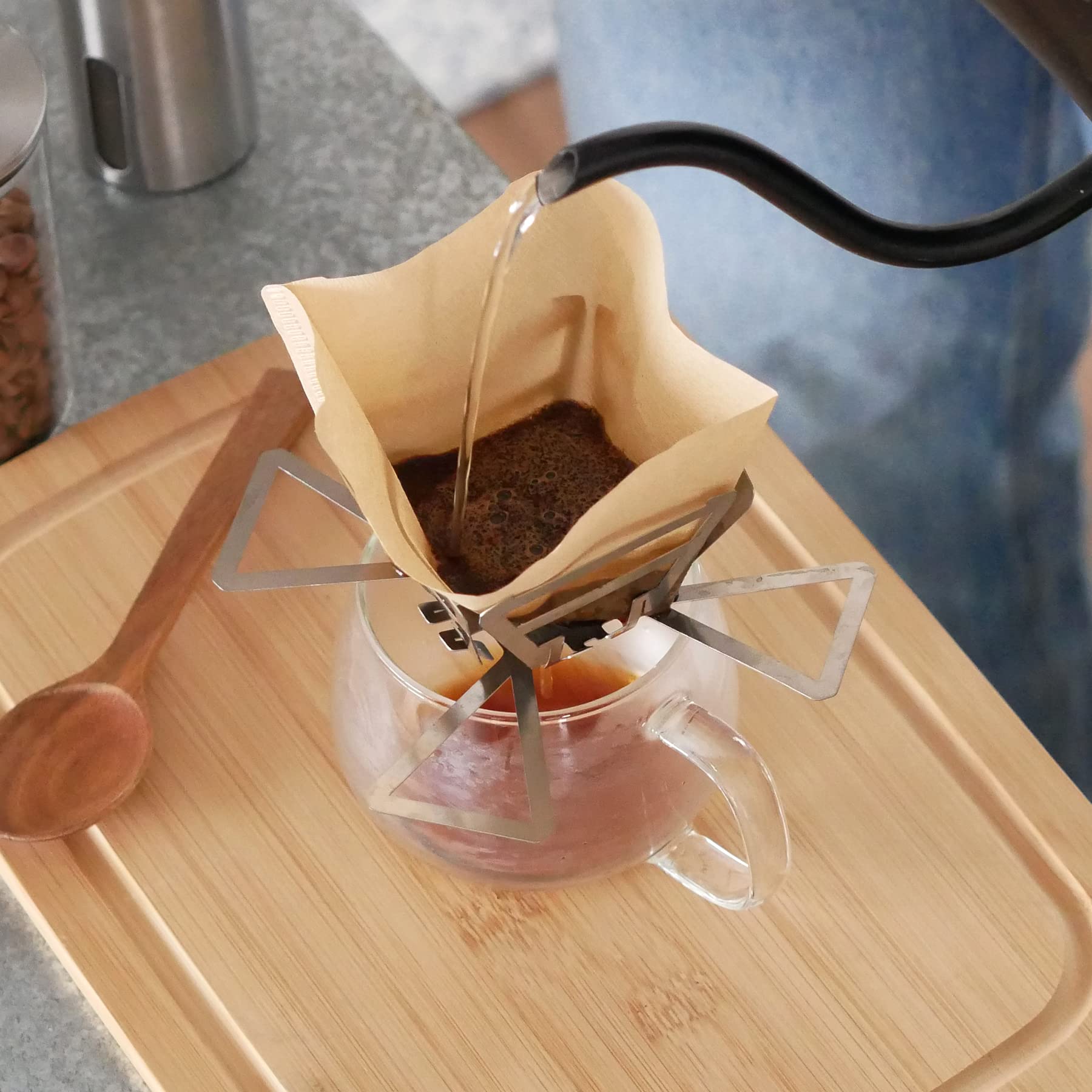 Amazon.co.jp: 東京ベル (Tokyo Bell) コーヒードリッパースタンド SUS